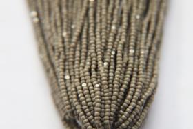 13/0 Hanks Charlotte Cut Beads 43020 Grey (Opaque) 1/5/25/50/100 Hanks 1.6mm glass beads, jewelry supply, findings, craft supply, rare