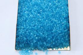 11/0 Charlotte true Cut Beads Transparent Light Medium Aqua 10/20/50/250/500 grams PREMIUM SEED Beads, vintage supplies