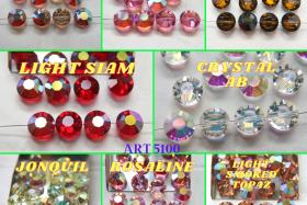 12mm Swarovski 5100 vintage round and slightly flattened crystal beads (21 Colors) Aurore Boreale 2/6/12/36/72/144 Pieces Vintage beads