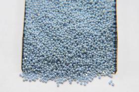 11/0 Charlotte Cut Beads Patina Pale Blue Opaque Aurore Boreale 10/20/50/250/500 Grams PREMIUM MATERIALS, native supply
