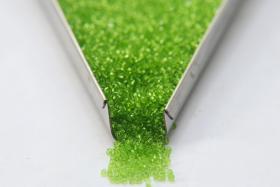 13/0 Charlotte Cut Beads 50430 Transparent Kelly Green 5/10/20/50/250/500 Grams PREMIUM SEED Beads Native supply