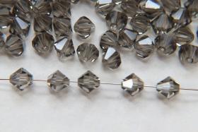 5mm Black Diamond Bicone beads Cuts 12/36/72/144/432/720 Pieces (215) Premium Materials