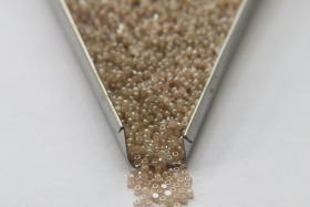11/0 Charlotte true Cut Beads Pearl Dark Beige 2X 10/20/50/250/500 Grams PREMIUM SEED BEADS, Rare Beads, Native Supply