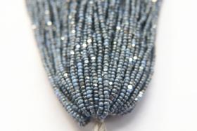 11/0 Hanks Charlotte Cut Beads Ionized Opaque Light Sapphire 1/5/25/50/100 Hanks PREMIUM SEED BEADS, Native Supplies
