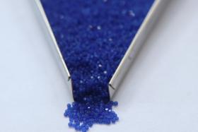 13/0 Charlotte Cut Beads 30050 MATT Sapphire  5/10/20/50/250/500 Grams craft supplies, jewelry making, native supplies