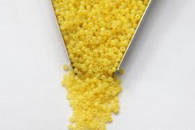 11/0 Charlotte True Cut Beads Yellow Opal 10/20/50/250/500 Grams Premium Seed beads, native supply
