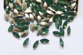 8x4 mm Swarovski fancy Navette in Palace Green Opal (393) 36/72/144 Pieces Jewery making stones gemstones, fancy opal stones