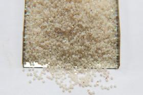 13/0 Patina White Opal Aurore Boreale Charlotte true Cut Beads 5/10/20/50/250/500 Grams PREMIUM SEED BEADS, Rare Beads