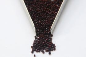 11/0 Charlotte true Cut Beads 2MM Opaque Chocolate Brown Rust Mix 10/20/50/250/500 Grams jewelry supply, findings, craft supply, vintage