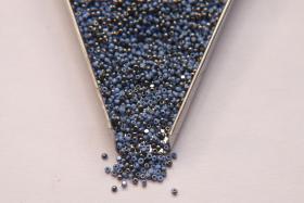 13/0 Charlotte Cut Beads Patina Opaque Light Blue Gun Metal 5/10/20/50/250/500 Grams craft supplies, jewelry making, embroidery materials
