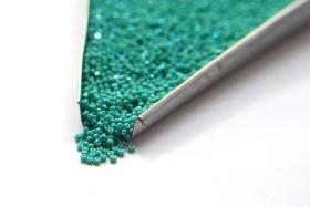 11/0 Charlotte Cut Beads Patina Opaque Aqua Green Aurore Boreale 10/20/50/250/500 Grams PREMIUM MATERIALS, Native supplies