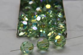 14 MM Swarovski Vintage Chrysolite Aurore Boreale 2/6/12/436/72/144 Pieces #5000 Premium materials