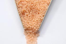 11/0 Charlotte True Cut Beads Light Peach Opal 10/20/50/250/500 Grams Premium Seed beads, native supply