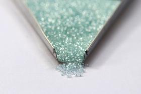 11/0 Charlotte Cut Beads Light Azore Transparent (Dyed) 10/20/50/250/500 Premium Seed beads, jewelry making