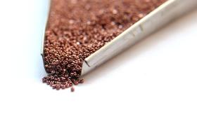 13/0 Charlotte Cut Beads Metallic Old Rose 5/10/20/50/250/500 Grams craft supplies, jewelry making, embroidery materials, vintage