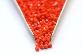 4mm Vintage Swarovski Opaque Orange Bicone 36/72/144/432/720 Pieces Jewelry Beads Made in Austria, embroidery materials, embellishment