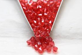 6MM Padparadscha (542) Swarovski Bicone Beads 12/36/72/144/288 Pieces embroidery materials, jewelry making, rare beads, wedding decorations