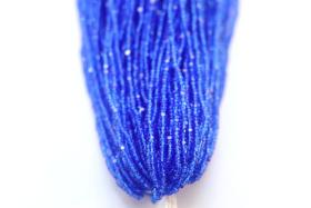 13/0 Hanks Charlotte Cut Beads 30050 Sapphire Transparent 1/5/25/50/100 Hanks 1.6mm glass beads, jewelry supply, findings, craft