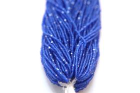 13/0 Hanks Charlotte Cut Beads 30050 MATT Sapphire 1/5/25/50/100 Hanks jewellery rare glass beads, jewelry supply, findings, craft supply