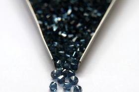 6MM Montana (207) Swarovski Bicone Beads 12/36/72/144/288 Pieces embroidery materials, jewelry making, rare beads, wedding