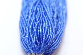 11/0 Hanks Charlotte Cut Beads 30030 Light Sapphire Transparent 1/5/25/50/100 Hanks 2.0mm glass beads, native supply