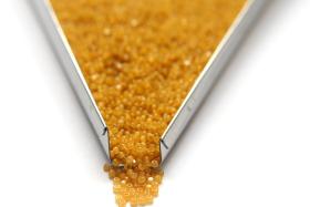 11/0 Charlotte True Cut Beads Amber Opal 10/20/50/250/500 Grams Premium Seed beads, native supply