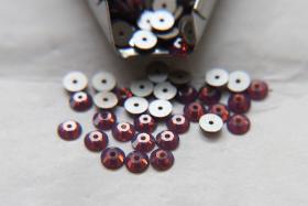 4mm Swarovski Crystal Cyclamen Opal Spacers Lochrose Sew-On Style 3128 or 3112 or 3000 36/72/144/1440 Pieces, embroidery materials