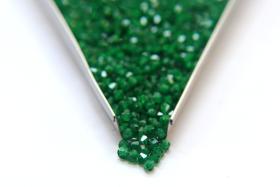 4mm Vintage Swarovski Givré Green Bicone 36/72/144/432/720 Pieces Jewelry Beads Made in Austria, embroidery materials, embellishment