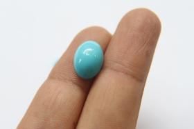 Swarovski 14x10 mm Vintage Opaque Turquoise Flat Back Oval Cabochon Cabs in Crystal foiled 12/36/72/144 Pieces