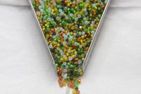 11/0 True cuts Charlotte Beads Olive Garden Mix Beads 10/20/50/250/500 Grams PREMIUM SEED BEADS, Native Supply, beads soup