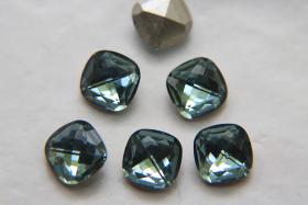Vintage Swarovski 8/12mm Cushion Cut Indian Sapphire 4461 Premier Crystal 2/6/12/36 Pieces fancy stones, jewelry making, craft supply