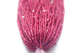 11/0 Hanks Charlotte Cut Beads Amethyst Fuchsia Lined 1/5/25/50/100 Hanks 2.0mm jewellery NATIVE rare glass beads, jewelry supply,