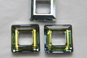 Swarovski Crystal Sahara 4439 Square 20 mm 1/2/4/8 Pieces fancy stones, jewelry making, craft supply