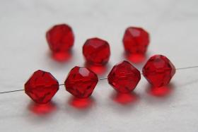 11mm Vintage Swarovski crystal beads, Siam Vintage faceted article 5309, 2/6/12/36/72/144 Pieces Vintage findings