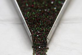 11/0 True cuts Charlotte Beads Green Neon Pink Lined 10/20/50/250/500 Grams PREMIUM SEED BEADS, Native Supply
