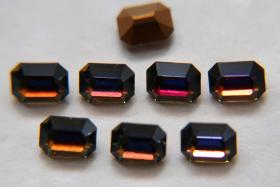 Vintage Swarovski 8x6 mm Vitrail Medium Octagon Shape crystal clay article 4600 Premier Crystal Rhinestones 6/12/36/72/144 Pieces gemstones