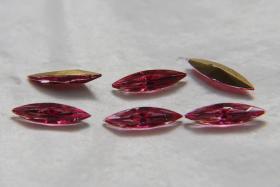15x4mm Swarovski Rose Marquise, New Vintage Pointy Back Navette 4200 crystals, gold foil 6/12/36/72/144 Pieces Jewery making stones
