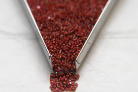 11/0 True cuts Charlotte Beads Black Diamond Neon Orange Lined 10/20/50/250/500 Grams PREMIUM SEED BEADS, Native Supply