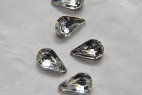 10X6 mm Vintage Swarovski fancy Pear in Crystal 36/72/144 Pieces Jewery making stones gemstones, fancy opal stones