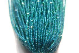 11/0 Hanks Charlotte Cut Beads Light Green Blue Lined 1/5/25/50/100 Hanks 2.0mm jewellery NATIVE rare glass beads, jewelry supply,