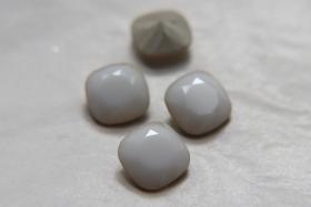 Vintage Swarovski 12 mm White Alabaster (281) Rounded Square 4470 Premier Crystal Rhinestones 2/6/12/36 Pieces gemstones