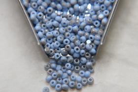 11/0 Charlotte True Cuts Beads Light Pale Blue Opaque Honey 10/20/50/250/500 Grams PREMIUM MATERIALS, native supply