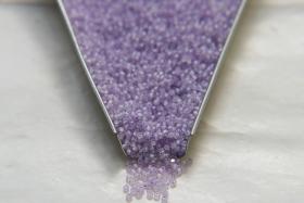 13/0 True cuts Charlotte Beads Crystal Lilac Lined 10/20/50/250/500 Grams PREMIUM SEED BEADS, Native Supply