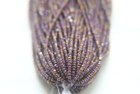 11/0 Hanks Charlotte true Cut Beads Patina Opaque Amethyst Dark Bronze Gold 1/5/25/50/100 Hanks PREMIUM SEED Beads, NATIVE supplies