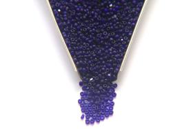 11/0 Charlotte true Cuts Beads MATT Royal Blue Transparent 10/20/50/250/500 Native Beads Supply, Premium Seed Beads