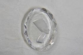 Swarovski Decorative Crystal No holes 32 x 25 MM Fancy Crystal 1 Piece vintage findings, jewelry making