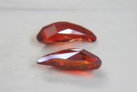 Swarovski 6904 Crystal Lily Pendant Beads 36.0x13.0 Fancy Crystal drops 1 Piece vintage findings, jewelry making