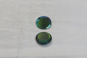 12mm Very Rare Vintage Premium Swarovski Round Crescent Crystal in Vitrail Medium 6210 Crystal Clear drop 2/6/12 Pieces vintage findings