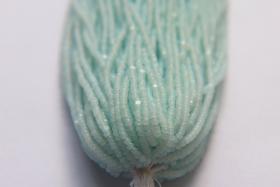 11/0 Hanks Charlotte Cut Beads Light Azore Opal 1/5/25/50/100 Hanks 2.0mm jewellery rare glass beads, jewelry supply, Native supply