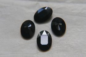 Vintage Swarovski 16x11 mm Jet Oval Shape Fancy stones Premier Crystal Rhinestones 2/6/12/24 Pieces gemstones